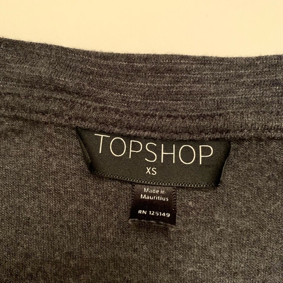 Dark grey Topshop Shirt - Picture 4 of 4